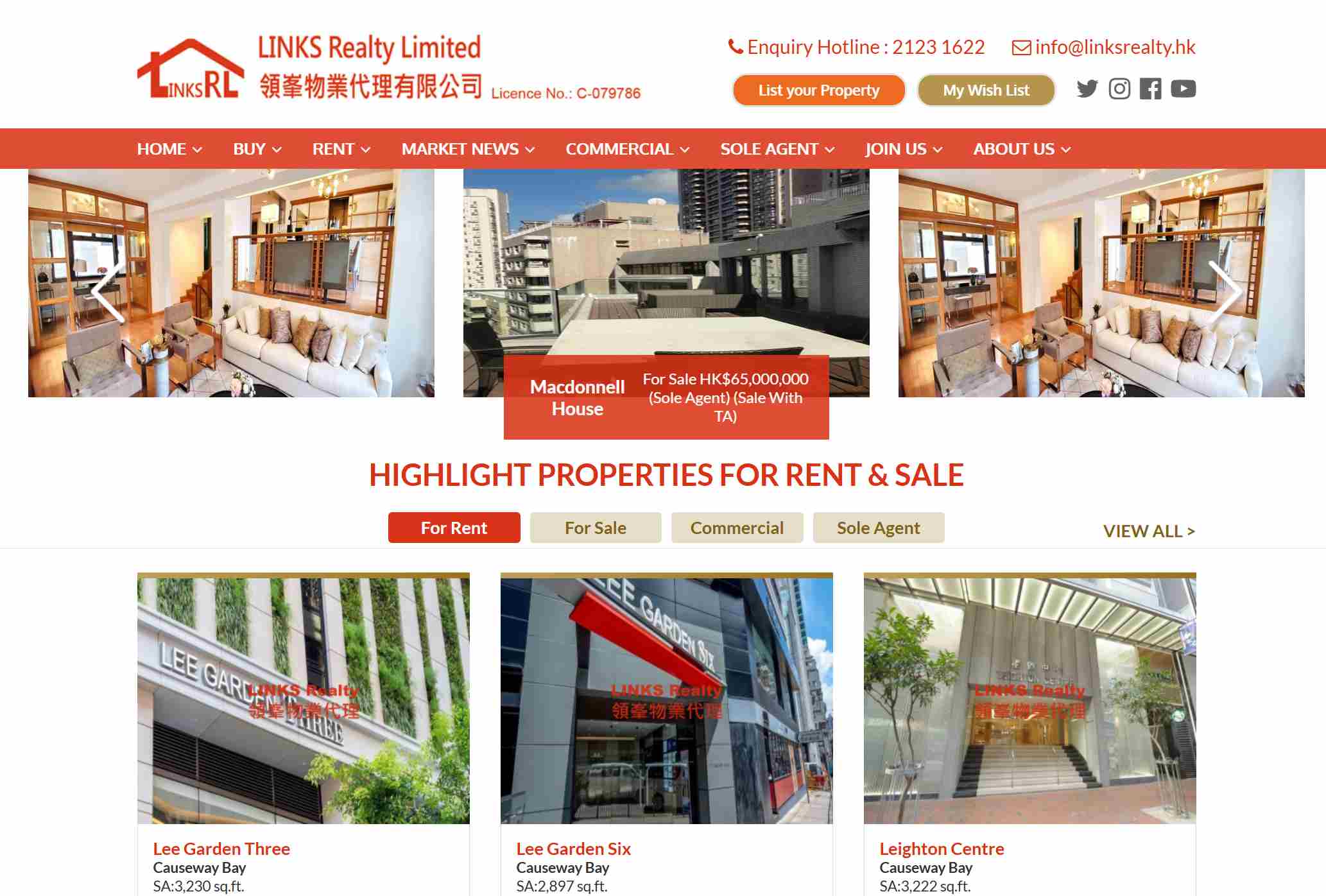 領峯物業代理有限公司