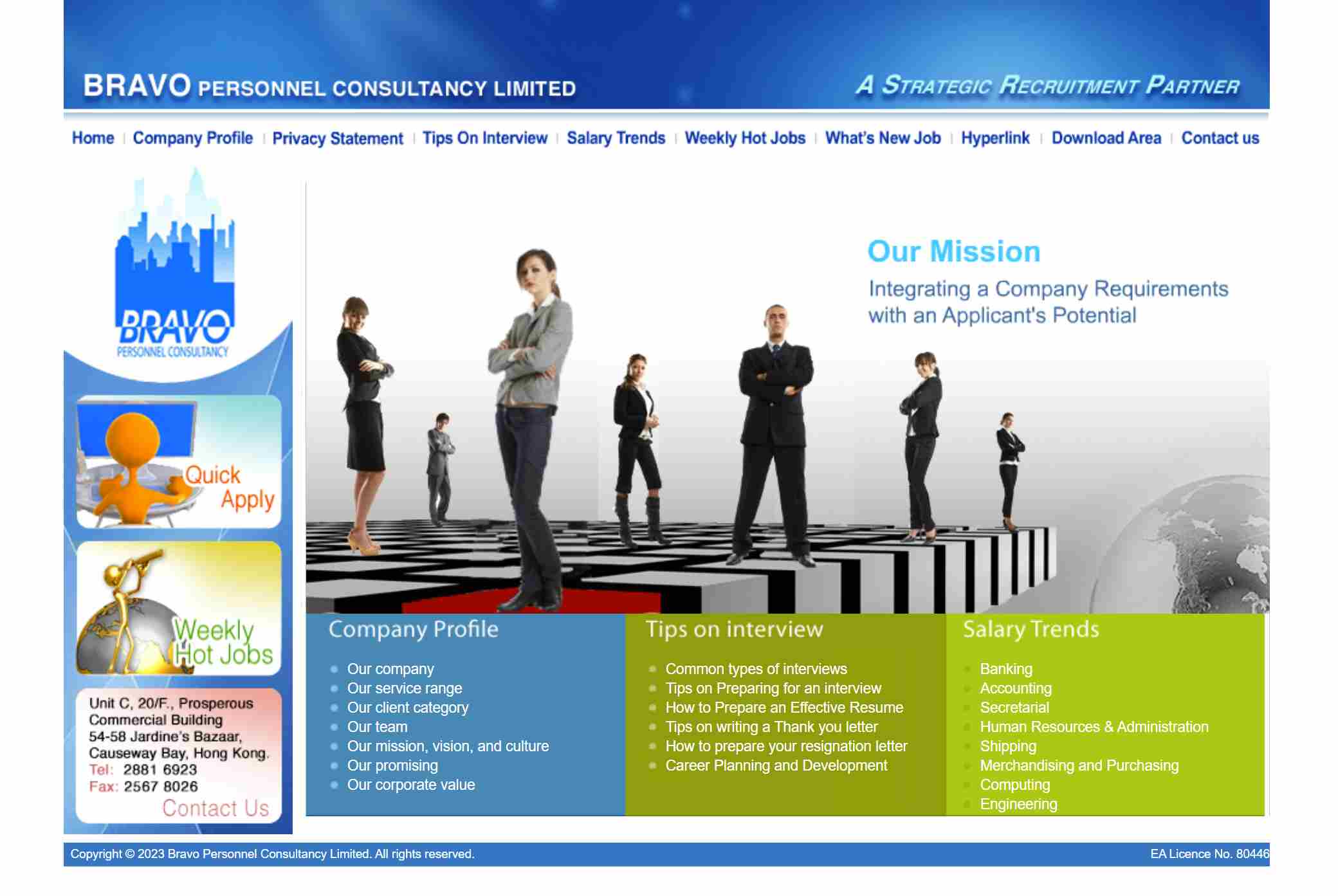 Bravo Personnel Consultancy Limited