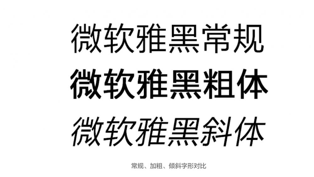 微軟雅黑